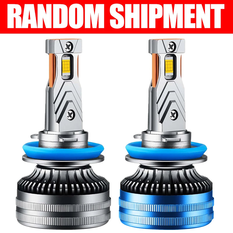 2PCS K5C H7 H4 H3 LED 1000W 6500K Car Lights Canbus H11 H8 H1 HB3 9005 HB4 9006 9012 HIR2 H9 8054 CSP Chips Auto Lamp Fog Light