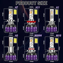 H7 H3 H4 LED Headlight 1000W 800000LM H11 H8 H1 24PCS 8054 CSP HB3 9005 HB4 9006 9012 HIR2 H9 Mini Auto Diode Fog Lamp Plug&Play