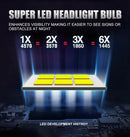 Bullvision H7 LED F5 F5C 50000LM LED H4 160W Car Headlamp H11 H1 H8 H9 9012 HIR2 9005 9006 HB3 HB4 PTF Low Beam Spotlight Canbus