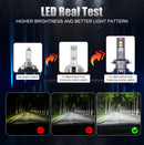 Bullvision H7 LED F5 F5C 50000LM LED H4 160W Car Headlamp H11 H1 H8 H9 9012 HIR2 9005 9006 HB3 HB4 PTF Low Beam Spotlight Canbus