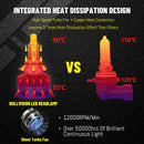 H7 H4 H11 LED Headlight 80000LM 300W D2S D4S 360 CSP Chips H1 H8 9005 HB3 9006 HB4 9012 HIR2 D2R D4R PTF STG 12V