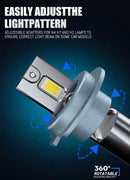 Bullvision H7 H4 H11 LED Canbus K5C H1 H8 H9 130W 60000LM Auto Lamp HB3 HB4 9005 9006 9012 6000K Copper Tube Led Headlight Bulbs