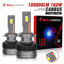 100000LM 160W H7 LED Canbus Car Headlights Bulbs H4 HB3 9005 HB4 9006 H11 9012 LED 6000K 5570 CSP Auto Lamp for VW Ford BMW