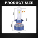 60000LM 180W H7 H4 Led Lamp K4C K4S 6000K Led Lights For Car H1 H11 HB3 9005 HB4 9006 9012 HIR2 Led Headlight Bulb High Low Beam