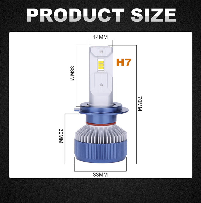 60000LM 180W H7 H4 Led Lamp K4C K4S 6000K Led Lights For Car H1 H11 HB3 9005 HB4 9006 9012 HIR2 Led Headlight Bulb High Low Beam