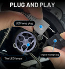 H4 H7 H11 LED Headlights 30000LM 3570 CSP Chips H1 H8 H9 9012 HIR2 9005 9006 HB3 HB4 150W 4300K 6000K 8000K PTF STG Mini Diode