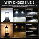 50000LM LED H7 H4 H11 Headlight 320W High Power H1 H8 H9 HB4 HB3 9005 9006 9012 HIR2 Turbo Lamp 6000K White Car Light For Lenses