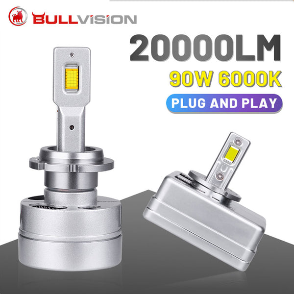 D1S D2S D3S D4S LED Canbus No Error D1R D2R D3R D4R Headlight Bulbs D8S HID Retrofit Kits 90W 20000LM Car Light Turbo Lamp Super PLUG N PLAY