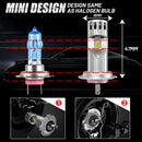 H7 Led 20000LM Plug And Play H7 Led Bulbs For Car 70W 6000K White H4 Led Moto High Low Beam Turbo Fan Led Auto Tuning Accessories