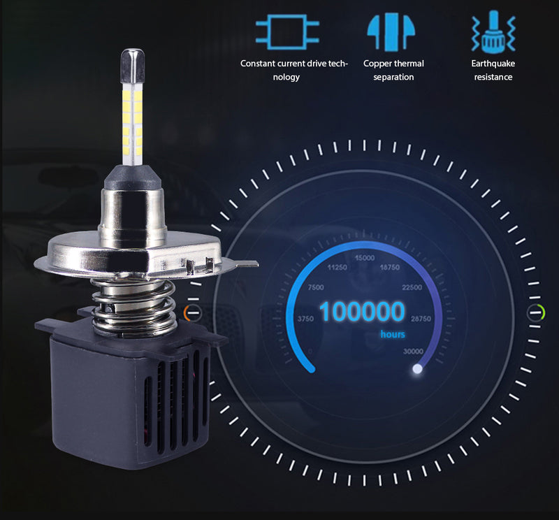 360 4 Sides H7 H1 H4 Headlight Bulbs With Samsung CSP 80W H8 H9 H11 Fog Light 9006 HB4 9005 HB3 Car Lamps Auto Tuning Turbo No Dark Spot For Projector Lenses