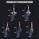 360 4 Sides H7 H1 H4 Headlight Bulbs With Samsung CSP 80W H8 H9 H11 Fog Light 9006 HB4 9005 HB3 Car Lamps Auto Tuning Turbo No Dark Spot For Projector Lenses