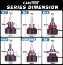 H1 H7 H4 LED Bulbs D2S HID Retrofit Kits D4S Led Lamp H8 H9 HB3 9005 HB4 9006 9012 HIR2 Fog Light 360 For Projector Lens