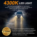 Bullvision K5C 4300K 120W H7 H4 Led CANBUS Headlight Bulb For Car H11 HB3 9005 HB4 9006 9012 Hir2 Led 6000K 60000LM Car LED Lamp