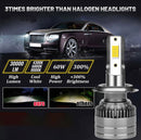 H4 LED Headlight 30000LM 120W CSP Chip Led H7 H11 H8 H9 H1 9005 9006 HB3 HB4 Turbo Auto Fog Lamp 4300K 6000K 8000K PTF Ice Bulbs