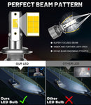 H4 LED Headlight 30000LM 120W CSP Chip Led H7 H11 H8 H9 H1 9005 9006 HB3 HB4 Turbo Auto Fog Lamp 4300K 6000K 8000K PTF Ice Bulbs