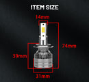 H4 LED Headlight 30000LM 120W CSP Chip Led H7 H11 H8 H9 H1 9005 9006 HB3 HB4 Turbo Auto Fog Lamp 4300K 6000K 8000K PTF Ice Bulbs