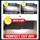 90W Led H4 H7 Canbus 6000K 30000LM H8 H1 H11 Led Fog Light H9 HB3 9005 HB4 9006 Auto Lamps Car Headlight Bulb 12V Turbo