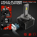 Bullvision D1S LED Headlights 30000LM HID D1S D2S D3S D4S D8S D1R D2R D3R D4R D2H D1C D2C D3C 35W Ballasts CSP Chips For Lenses