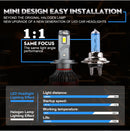 H7 LED Canbus 2023 Newest Changable Headlights H11 9012 HIR2 H8 H9 9005 9006 HB3 HB4 6000K 3 Modes K5C K6C PLUS LED