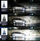 Bullvision H11 LED K4C K4S 50000LM LED H7 Car Headlight H11 H1 H8 H9 9012 HIR2 9005 9006 HB3 HB4 150W 6000K White PTF Low Beam