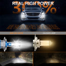 Bullvision H11 LED K4C K4S 50000LM LED H7 Car Headlight H11 H1 H8 H9 9012 HIR2 9005 9006 HB3 HB4 150W 6000K White PTF Low Beam