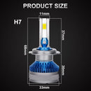 Bullvision H11 LED K4C K4S 50000LM LED H7 Car Headlight H11 H1 H8 H9 9012 HIR2 9005 9006 HB3 HB4 150W 6000K White PTF Low Beam