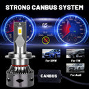 H11 H7 Led Canbus Car Headlight Bulbs H8 H9 H16 9005 HB3 9006 HB4 Auto Fog Lights 6000K 60W 12V LED Lamps Decode For VW BMW AUDI