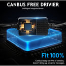 Bullvision H4 LED Headlights 35000LM High Beam Low Beam Canbus Error Free LED H7 H1 9012 HIR2 H11 HB3 HB4 H8 9005 9006 CSP Chips