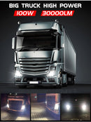 H4 LED Car Headlight 30000LM H7 LED 12V 24V 36V H1 H11 H8 H9 3570 CSP Chips 9005 HB3 9006 HB4 9012 HIR2 Car Diode Auto Truck Bus