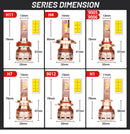 H7 LED H4 Headlight Bulbs 40000LM CSP LED H1 Lamps H11 H8 H9 9005 9006 9012 HIR2 HB3 HB4 Fog Lights 90W 6000K PTF Ice Turbo 12V 120W No Ballast