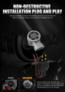 Bullvision H11 LED Headlights 60000LM LED H7 H4 HB3 9005 H8 H9 9012 HIR2 HB4 9006 200W High Power CSP Chips Mini Size Fog Lights