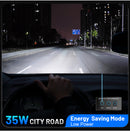 60000LM H7 LED Headlights 150W High Power H11 H8 H9 9005 HB3 9006 HB4 9012 HIR2 Turbo 35W 55W 75W Brightness Daylight For Lenses