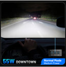 60000LM H7 LED Headlights 150W High Power H11 H8 H9 9005 HB3 9006 HB4 9012 HIR2 Turbo 35W 55W 75W Brightness Daylight For Lenses