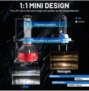 60000LM H7 LED Headlights 150W High Power H11 H8 H9 9005 HB3 9006 HB4 9012 HIR2 Turbo 35W 55W 75W Brightness Daylight For Lenses