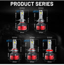 60000LM H7 LED Headlights 150W High Power H11 H8 H9 9005 HB3 9006 HB4 9012 HIR2 Turbo 35W 55W 75W Brightness Daylight For Lenses