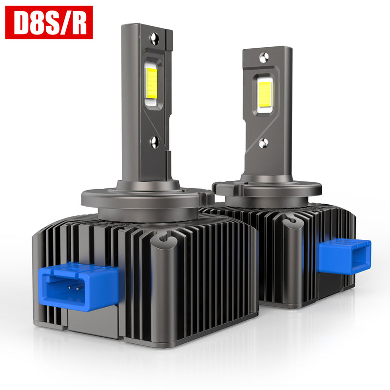 Bullvision D1S LED Headlights 30000LM HID D1S D2S D3S D4S D8S D1R D2R D3R D4R D2H D1C D2C D3C 35W Ballasts CSP Chips For Lenses