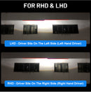 Bullvision H7 LED Headlight 20000LM Bi-LED Projector Lens LED H4 H11 H8 H9 9005 9006 HB3 HB4 6000K CSP Hi/Lo Beam Lens Headlamp