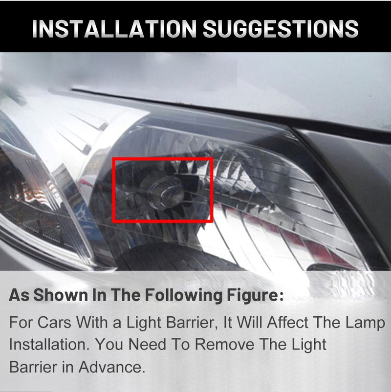 Bullvision H7 LED Headlight 20000LM Bi-LED Projector Lens LED H4 H11 H8 H9 9005 9006 HB3 HB4 6000K CSP Hi/Lo Beam Lens Headlamp