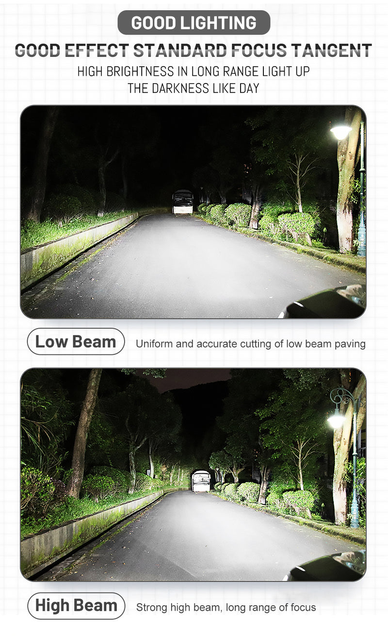 H7 LED Headlights 50000LM H4 H11 9005 9006 HB3 HB4 H8 H9 150W High Power 6000K CSP Chips Copper Tube Car Lights Dirvers For Lens