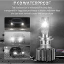 H7 LED Headlights 50000LM H4 H11 9005 9006 HB3 HB4 H8 H9 150W High Power 6000K CSP Chips Copper Tube Car Lights Dirvers For Lens