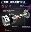 H7 LED 360 80000LM H4 Car Headlight Canbus 200W LED H11 H1 H8 H9 9005 HB3 9006 HB4 9012 HIR2 6000K Turbo Lamp For Projector Lens