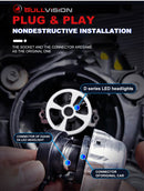 D1S D2S D3S D4S LED Canbus No Error D1R D2R D3R D4R Headlight Bulbs D8S HID Retrofit Kits 90W 20000LM Car Light Turbo Lamp Super PLUG N PLAY