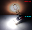 2PCS T10 W5W LED Signal Lamps 3030 SMD Chips 168 194 Interior Reading Light Day Running Light Tail Bulb Brake Lights White Color