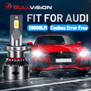 H11 H7 Led Canbus Car Headlight Bulbs H8 H9 H16 9005 HB3 9006 HB4 Auto Fog Lights 6000K 60W 12V LED Lamps Decode For VW BMW AUDI