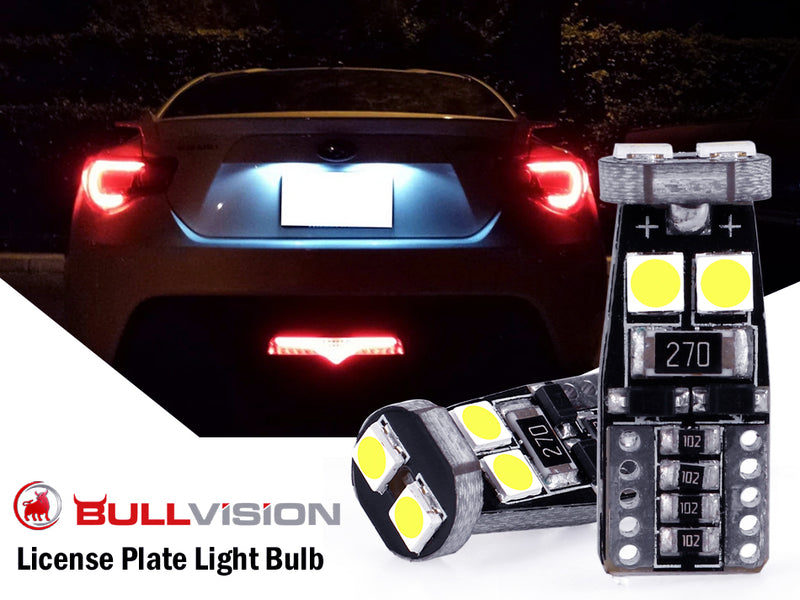 2PCS T10 W5W LED Signal Lamps 3030 SMD Chips 168 194 Interior Reading Light Day Running Light Tail Bulb Brake Lights White Color