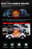 H15 LED Car Headlight Bulbs 20000LM 6000K White 3570 CSP Chips Canbus No Error H15 LED Auto Head Lamps High Bright 90W 12V 24V