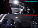 2PCS T10 W5W LED Signal Lamps 3030 SMD Chips 168 194 Interior Reading Light Day Running Light Tail Bulb Brake Lights White Color