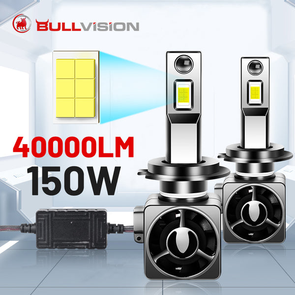H4 LED Headlamp Hi/Lo Beam 40000LM H7 LED 150W H1 H11 H8 H9 9012 HIR2 9005 9006 HB3 HB4 3570 CSP Chip High Power Canbus No Error