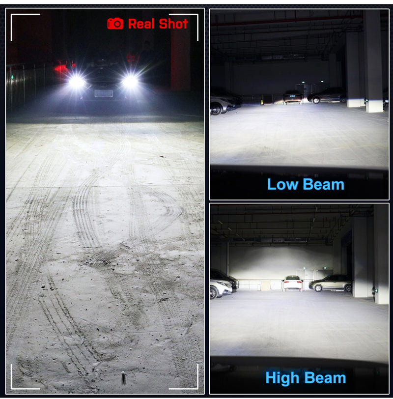 H7 LED Canbus Car Headlight 60000LM 180W H4 H11 H1 H8 H9 9005 HB3 9006 HB4 9012 HIR2 3570 CSP Chips High Low Beam Auto Diode 12V