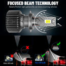 H7 LED Canbus 80000LM H4 H11 220W Turbo Car Headlight Bulbs H1 HB3 HB4 HIR2 H8 9005 9006 9012 Fog Light Lamps 6000K 4300K Diode